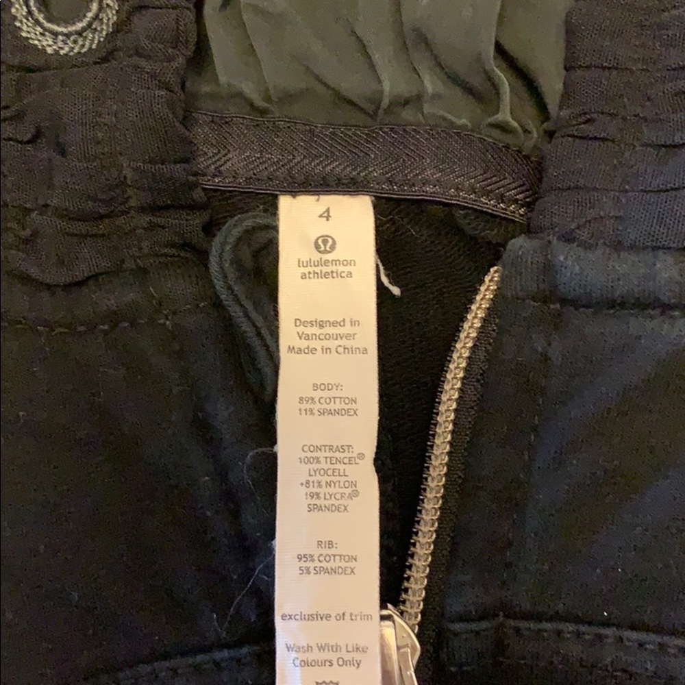 Lulu lemon black hoodie